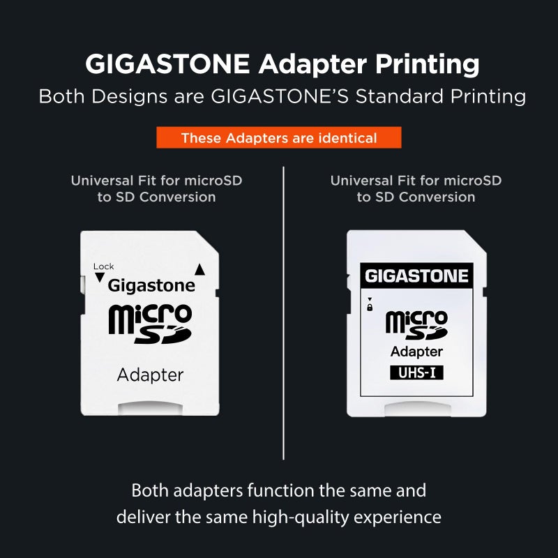 Gigastone [جيغاستون] بطاقة micro SD سعة 128 جيجابايت، جيمينغ بلس، بطاقة ذاكرة MicroSDXC لجهاز نينتندو سويتش 1، وايز، جوبرو، كاميرا داش، كاميرا أمنية، تسجيل فيديو بدقة 4K، UHS-I A1 U3 V30 C10، تصل إلى 100 ميجابايت/ثانية، مع محول - Image 5